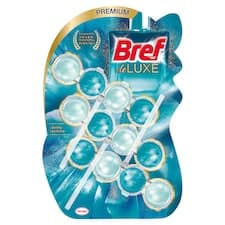 Bref DeLuxe Lovely Jasmine tuhý WC blok 3 x 50g