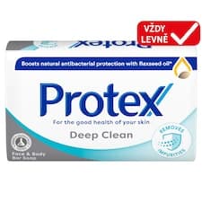 Protex Deep Clean tuhé mýdlo s přirozenou antibakteriální ochranou 90g