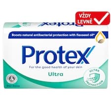 Protex Ultra tuhé mýdlo s přirozenou antibakteriální ochranou 90g