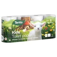 Tento Kids toaletní papír 3 vrstvy 8 rolí