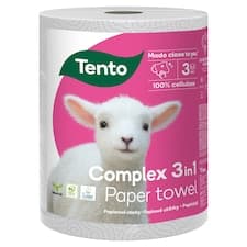 Tento Complex papírové utěrky 3 vrstvy 1 role