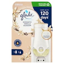 Glade Romantic Vanilla Blossom elektrický tekutý osvěžovač vzduchu 20ml
