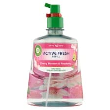 Air Wick Active Fresh Náplň na vodní bázi do automatického difuzéru třešňový květ a malina 228ml