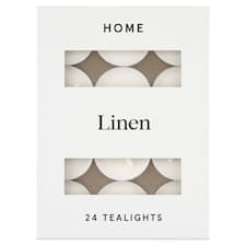 Home Linen vonné čajové svíčky 24 x 8,3g