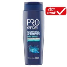 Pro Formula For Men sprchový gel a šampón Pure Energy 400ml