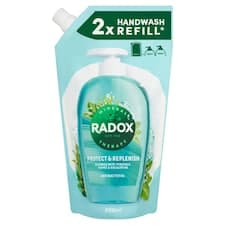 Radox Protect & Replenish tekuté mýdlo náhradní náplň 500ml