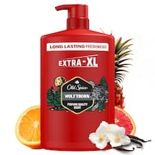Old Spice Wolfthorn 3 V 1 Přípravek Na Mytí, Sprchový Gel A Šampon Pro Muže, 1000ml
