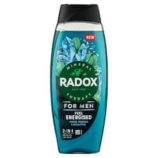 Radox Feel Energised Sprchový gel 450ml
