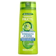 Garnier Fructis Strength & Shine Posilující šampon pro všechny typy vlasů bez lesku a síly, 400