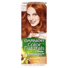 Garnier Color Naturals permanentní barva na vlasy 7 .40 Vášnivá měděná, 60 +40 +10 ml