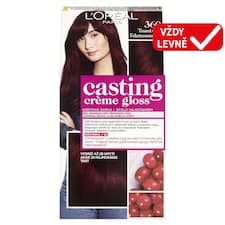 L'Oréal Paris Casting Creme Gloss semipermanentní barva na vlasy  360 tmavá višeň, 48 +72 +60 ml