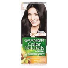 Garnier Color Naturals permanentní barva na vlasy 3 Tmavě hnědá, 60 +40 +12 ml