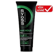 Syoss Max Hold 3v1 stylingový gel na vlasy 250ml