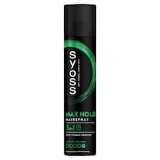 Syoss Max Hold 3v1 lak na vlasy pro fixaci vlasů 300ml