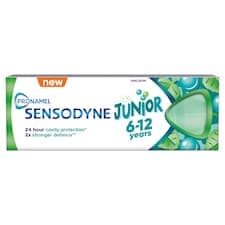 Sensodyne Pronamel Junior zubní pasta s fluoridem mátová příchuť 50ml
