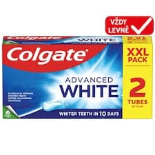 Zubní pasta Colgate Advanced White Original DUOPACK 2x75 ml