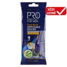 Pro Formula For Men Jednorázové holicí strojky se 3 břity 4 ks