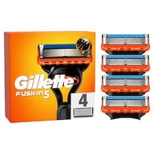 Gillette Fusion5 Náhradní Holicí Hlavice Pro Muže, 5 Břitů, Přesný Zastřihovač