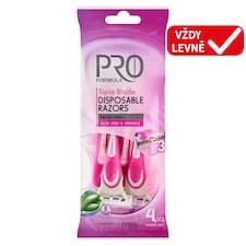 Pro Formula Jednorázové holicí strojky pro ženy 4 ks