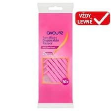 Avouré Jednorázové holicí strojky pro ženy 10 ks