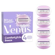 Venus ComfortGlide Breeze Hlavice Holicího Strojku x4