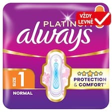 Always Platinum Hygienické Vložky Normal (Velikost 1) 30 Ks