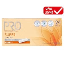 Pro Formula Hygienické tampóny super 24 ks