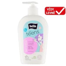 Bella For Teens Sensitive jemný krém pro intimní hygienu 300ml
