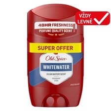 Old Spice Whitewater Tuhý Deodorant Pro Muže. 48hod Svěžest Bez Hliníku. 50 % Recyklovaných Plastů