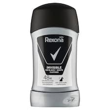 Rexona Men Invisible B&W tuhý antiperspirant 50ml