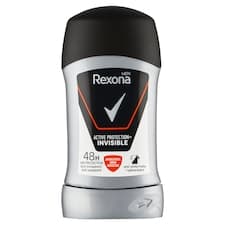 Rexona Men Active Shield + Invisible tuhý antiperspirant 50ml