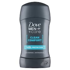 Dove Men+Care Clean Comfort tuhý antiperspirant pro muže 50ml