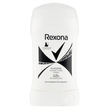 Rexona Invisible B&W tuhý antiperspirant 50ml
