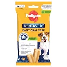 Pedigree DentaStix Doplňkové krmivo pro psy 5-10 kg 7 ks 110g