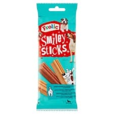 Frolic Smiley Sticks s příchutí kuřecího a hovězího 10-25kg 175g
