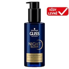 Gliss noční elixír pro poškozené vlasy 100ml