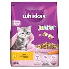 Whiskas Junior s lahodným kuřecím 800g