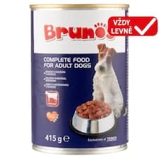 Brunos Kompletní krmivo pro dospělé psy s hovězím 415g