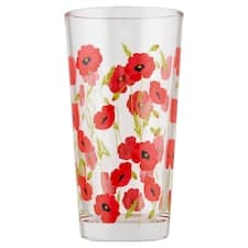 Pohár s makovým květem 370 ml