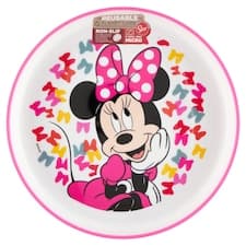 Stor Non Slip Bicolor Premium talíř Minnie So Edgy Bows