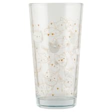 Sklenice se vzorem kočky 370 ml
