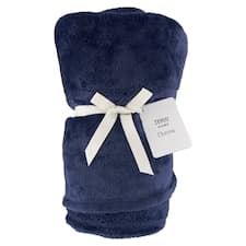 Home Super Soft Navy přikrývka 120 cm x 150 cm