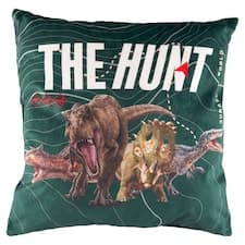 Jurassic World The Hunt polštář 40 cm x 40 cm