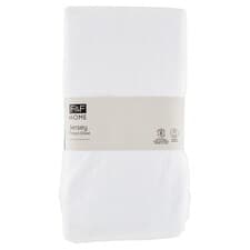 F&F Home Easy Care White napínací prostěradlo 160 x 200 x 25 cm