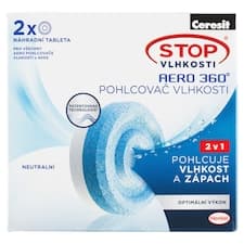 Ceresit Stop Vlhkosti Aero 360° náhradní tablety neutrální 2 x 450g (900g)