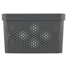 Curver Infinity box puntíkovaný 35,5 x 26,2 x 21,9 cm 17 l