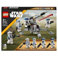 LEGO Star Wars 75345 Bitevní balíček klonovaných vojáků z 501. legie