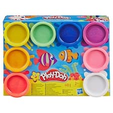 Hasbro Play-Doh Rainbow/Neon 448g