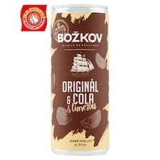 Božkov Originál & cola s limetou 250ml