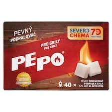 PEPO Pevný podpalovač 40 ks 280g